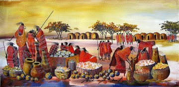  mark - Maasai Markt aus Afrika